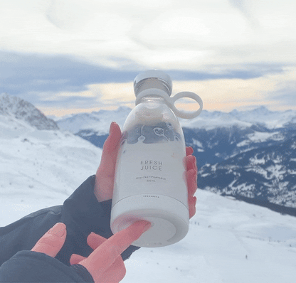 “Portable Juicer Bottle 350ml | USB Rechargeable Personal Blender UAE – BPA Free & Travel Friendly”